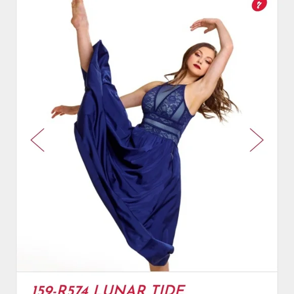 Curtain Call | Dresses | Navy Blue Dress Dance Or Theater Costume | Poshmark